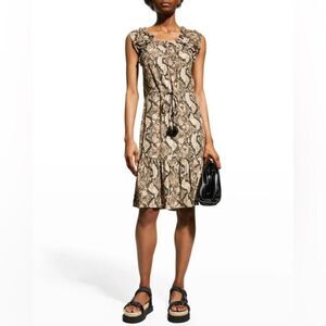 FIGUE python  Print Midi Length Dress